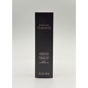 Mary Kay TimeWise Luminous 3D Foundation Ivory N 140 Normal to Dry Skin 1oz NIB